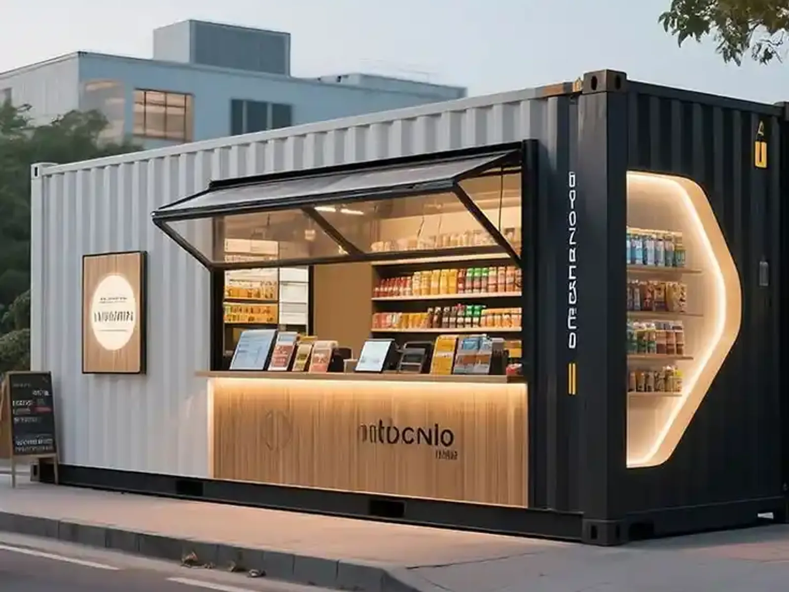 Shipping containers prepared for commercial use in the USA