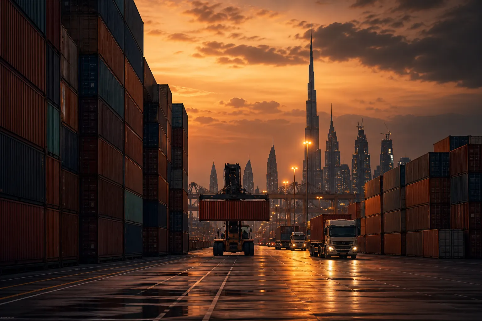 US industrial logistics environment for high cube supply